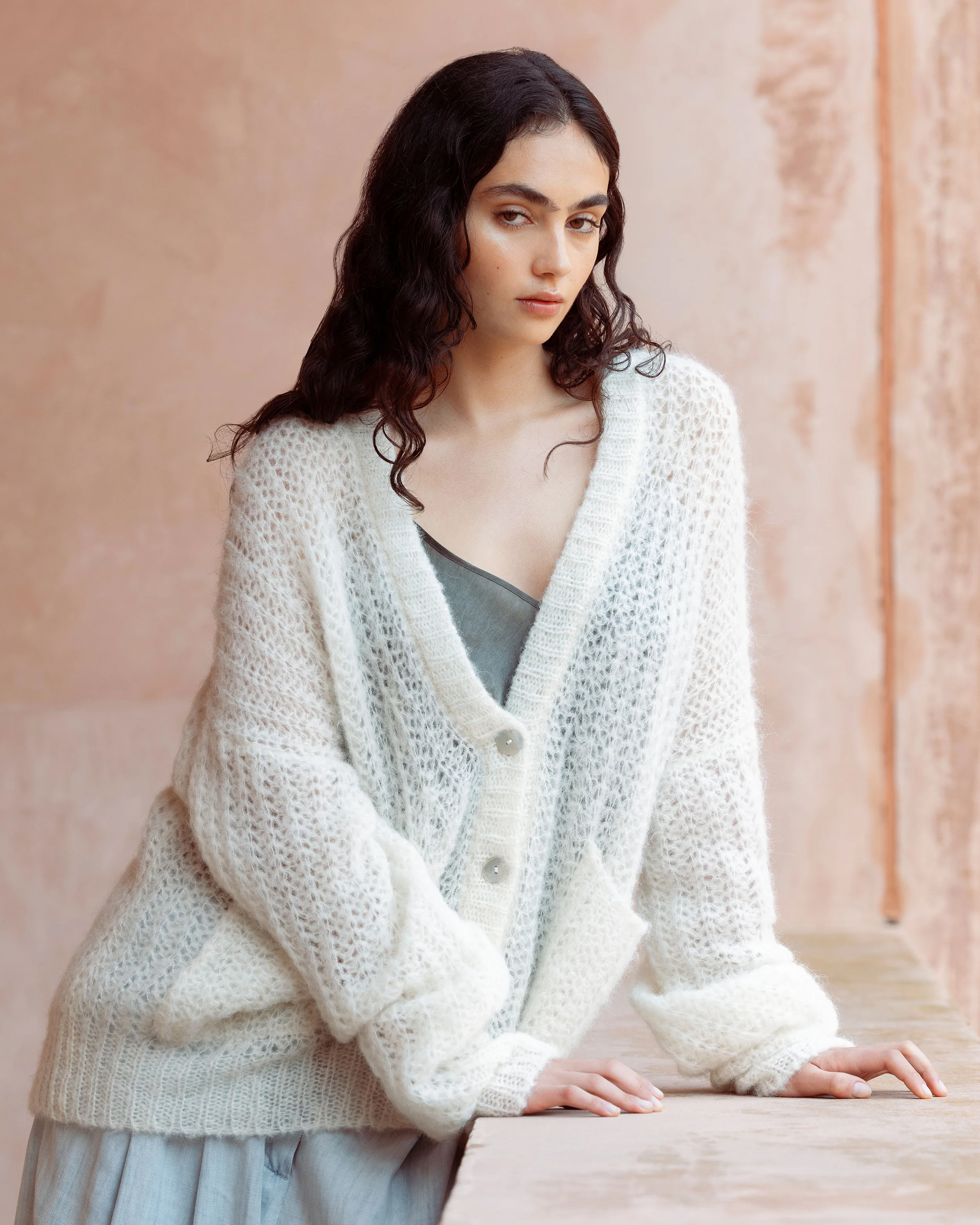 Cardigan Arisse - Ivoire - Image 4