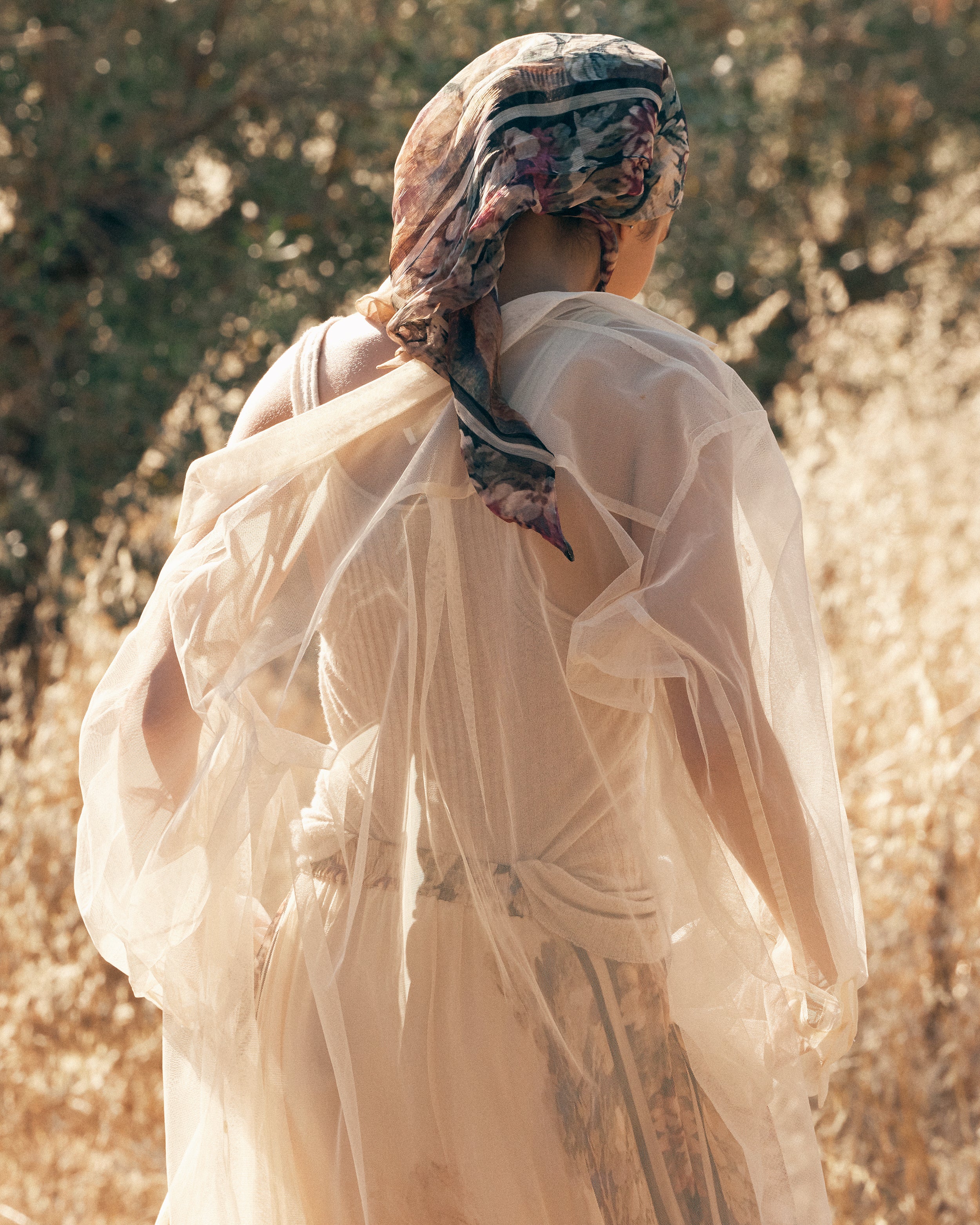 Foulard Amaral - Beige - Image 4