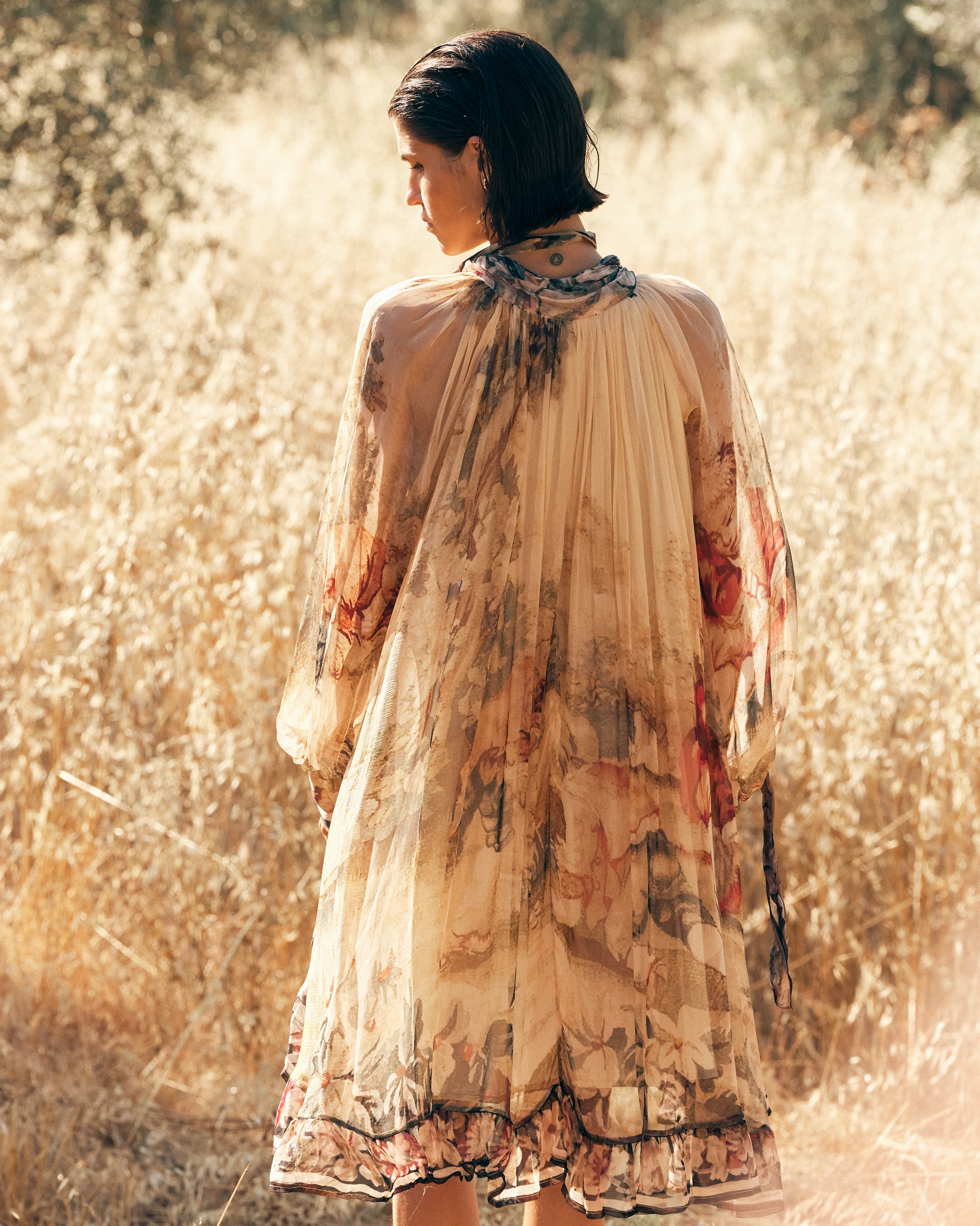 Robe Arian - Beige - Image 3
